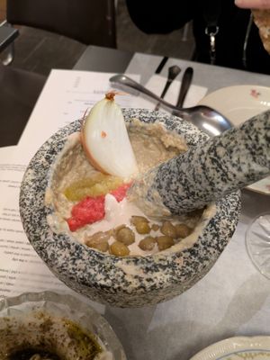 Hummus: 5/5 Amazing!
 at Goli Restaurant in Budapest