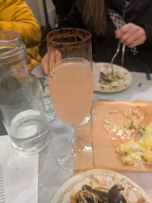 Jerusalem: 1/5 Worst cocktail that I ever had, it was painful to drink it at Goli Restaurant in Budapest