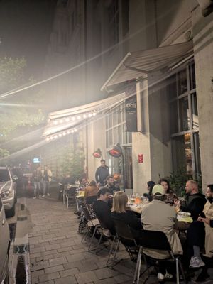 Outside of Goli at Goli Restaurant in Budapest