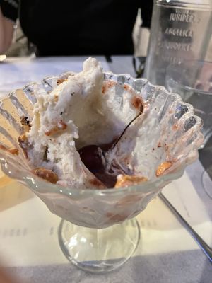 Pestle and mortar boozq   at Goli Restaurant in Budapest