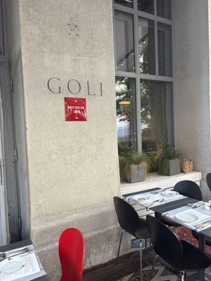   at Goli Restaurant in Budapest
