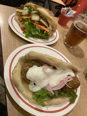 Flatbread sandwiches  at Vicky Coffee - Victoria Central in Gozo