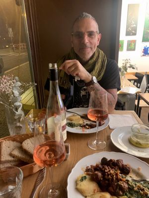 Dinner at Moment cafe ❤️  at Moment in Prague