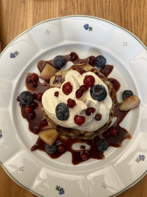 Pancakes   at Moment in Prague