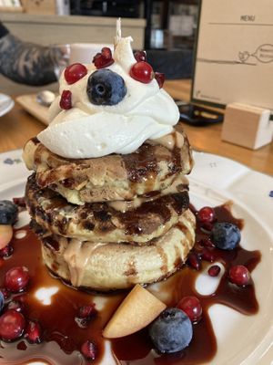 Pancakes   at Moment in Prague