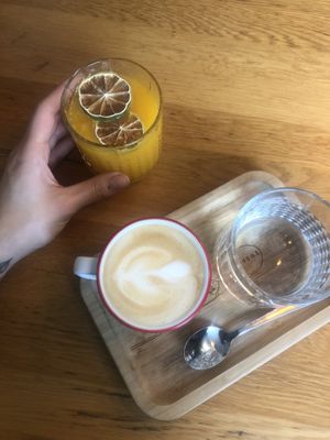 drinks  at Moment in Prague