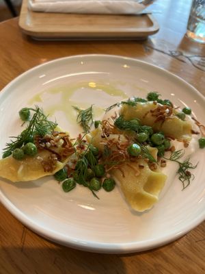 Pierogi appetizer    at Moment in Prague