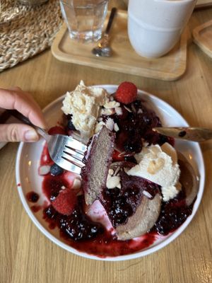 Pancakes  at Moment in Prague