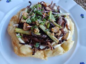 Langos at Moment in Prague