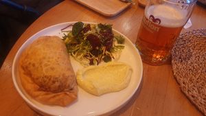 Dish of the day at Moment in Prague