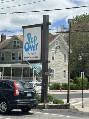   at Pop Over Eatery in Mystic