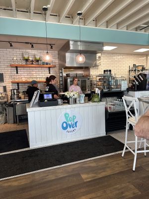   at Pop Over Eatery in Mystic