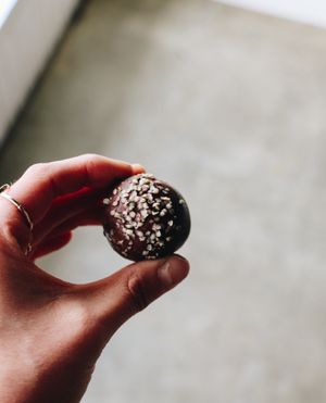 vegan truffle at Sip Organic Juice Bar - Eastown in Grand Rapids