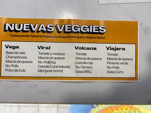 Vegan options available  at Del Poble Pizzería Ruzafa in Valencia