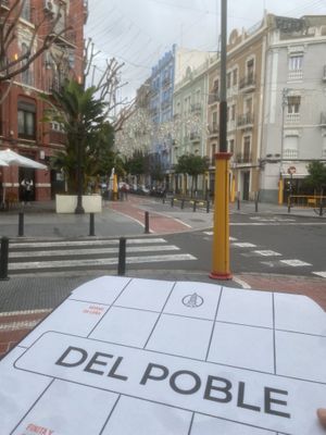 Great location!  at Del Poble Pizzería Ruzafa in Valencia