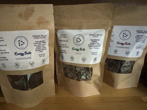 Energy balls   at Pan & Paz in Leon