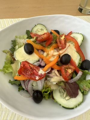 Salad appetizer   at The Retreat Costa Rica in Atenas