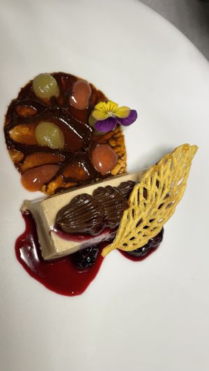 An incredible avocado-based dessert.  at The Retreat Costa Rica in Atenas