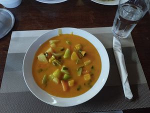 Moqueca de Legumes at Papa Figo in Sao Tome