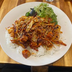 Tofu Dakgalbi - would have again   at Noodle Bar - Korean and Japanese Food in Hamilton