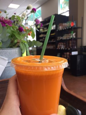 Herban Morning juice - so good! at Herban Marketplace in Beaufort