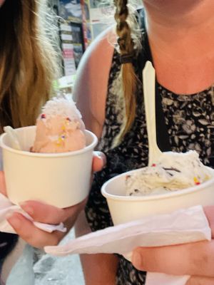 Guava Sorbet  at Ecofrost in Puerto Villamil