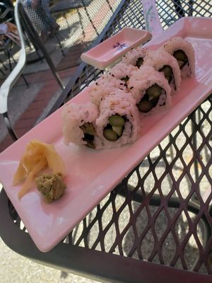 Veggie rolls at Papaya Thai Cuisine and Sushi Bar in Beaufort