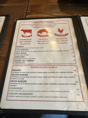 Two vegetarian options that can be made vegan  at Hops Pub in Florence