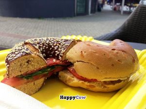 bagels at Sesamo in Frankfurt