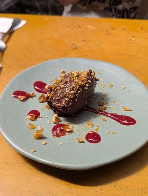 Chocolate ganache vegan at Greenr Cafe  in Panaji