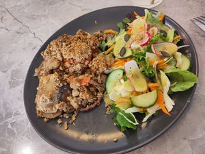 Crumble de Légumes d'été at Bleuenn Kafe in Douarnenez