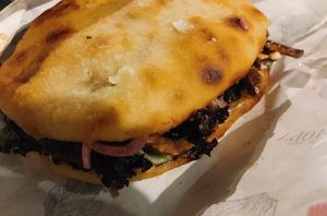 Bbq mushroom at Moba Plantbased in Belgrade