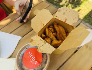 Fries  at Moba Plantbased in Belgrade