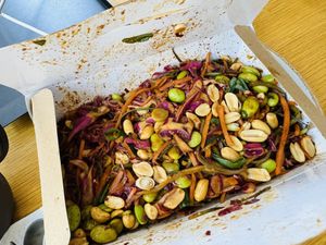 Thai salad  at Moba Plantbased in Belgrade