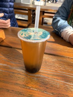 Fruit tea boba 🧋   at Blossom in Berlin