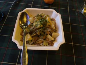 Mushroom salad  at Guten in Tashkent
