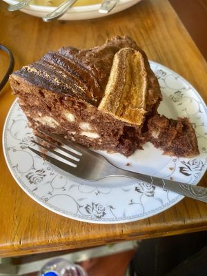 Delicious banana cake   at Lazy Bug - Chay Cao Bang in Cao Bang