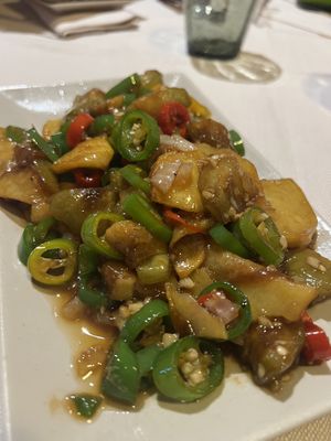 Melanzane e patate  at Phoenix - 凤凰湘菜 in Milan