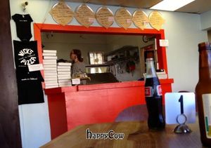 Nick's Pizza is small but cozy.  A real neighborhood joint. at Nick's Pizza in Oakland