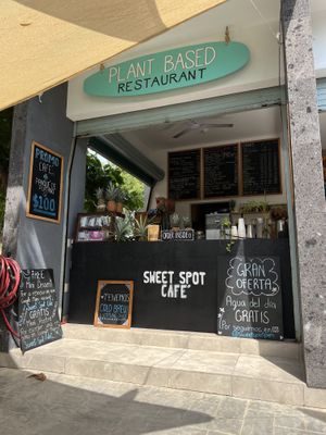 The shopfrontt  at Sweet Spot in Puerto Escondido