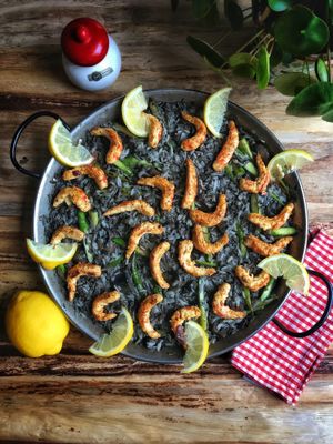 Paella and Tapas at In Bloom Vegan Cooking School in Barcelona