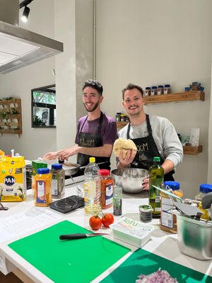  at In Bloom Vegan Cooking School in Barcelona