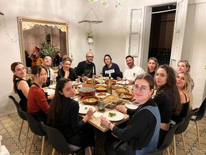  at In Bloom Vegan Cooking School in Barcelona