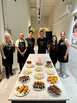  at In Bloom Vegan Cooking School in Barcelona