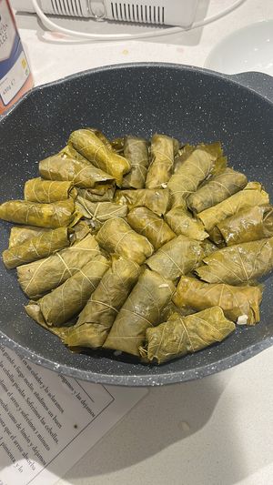 dolma  at In Bloom Vegan Cooking School in Barcelona