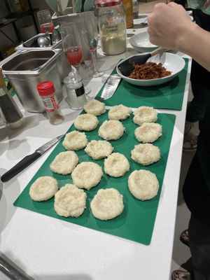   at In Bloom Vegan Cooking School in Barcelona