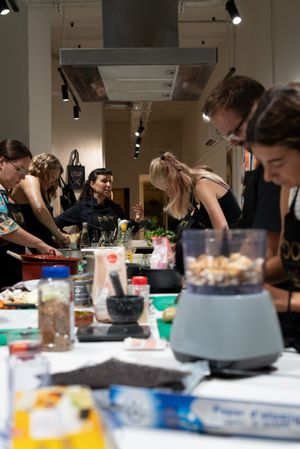 Vegan Thai course at In Bloom Vegan Cooking School in Barcelona