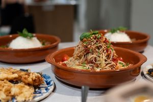 Vegan Thai course at In Bloom Vegan Cooking School in Barcelona
