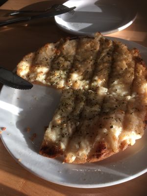Garlic fingers AKA cheesy bread at The Wooden Monkey in Halifax