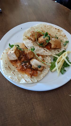 Kimchi tacos at The Wooden Monkey in Halifax